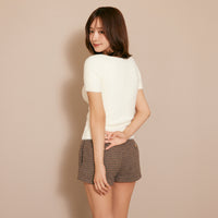 Shaggy Knit Top