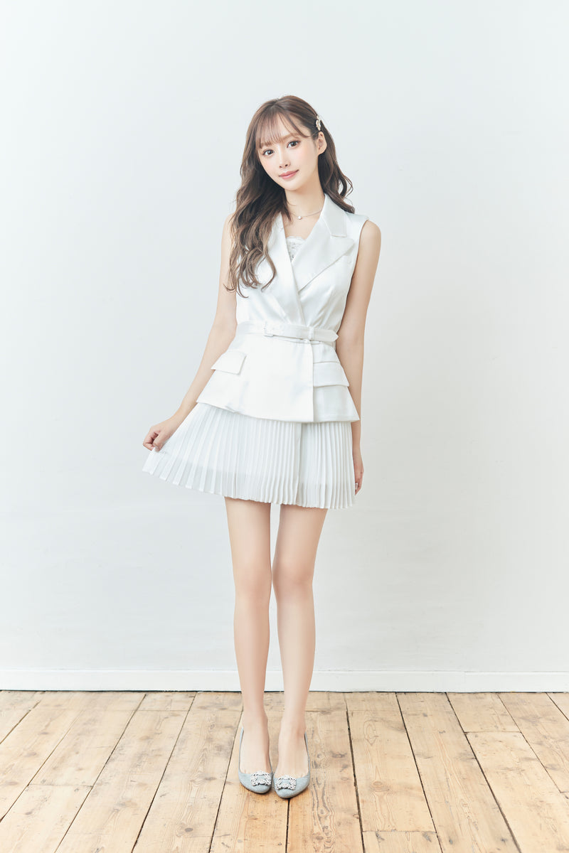 数量限定セール  Trench-Style kiiris – Skirt Mini ワンピース