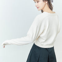 Box Pleats Mini-Skirt