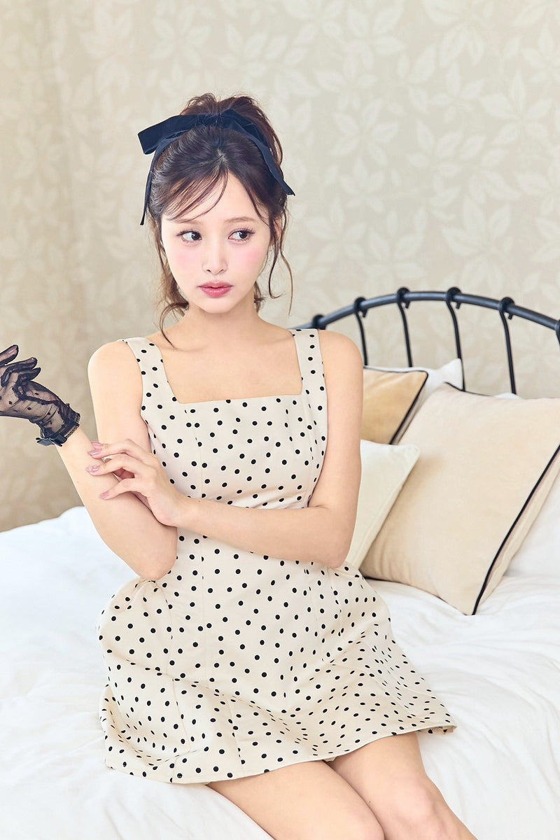【関税込み】Marni ホワイト 水玉 ミニワンピース ドットミニワンピース – kiiris