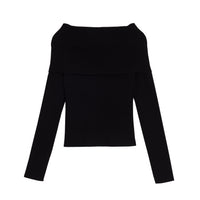 Shoulder Knit Top