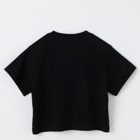 クロップド丈Tシャツ