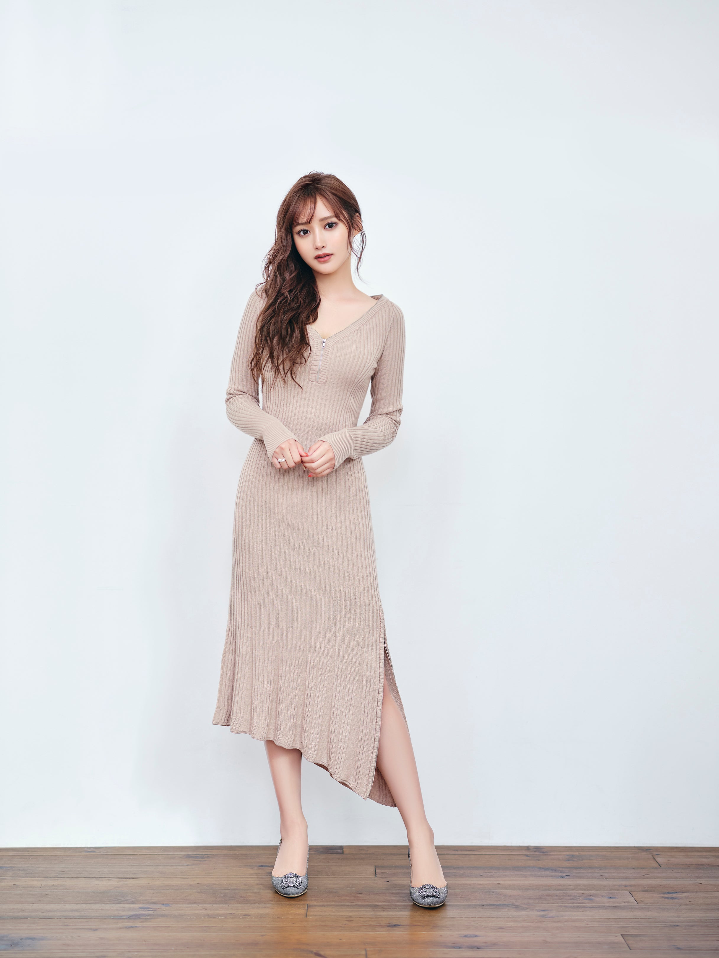 【60％OFF】 Long Knit Dress – kiiris ワンピース