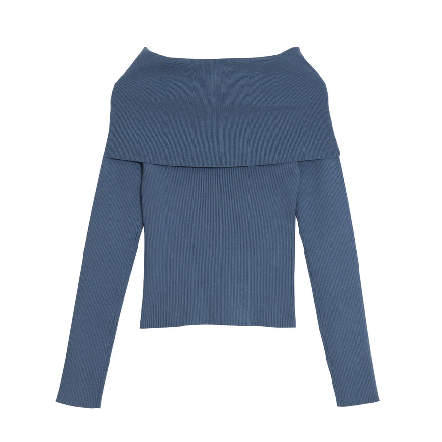 Shoulder Knit Top
