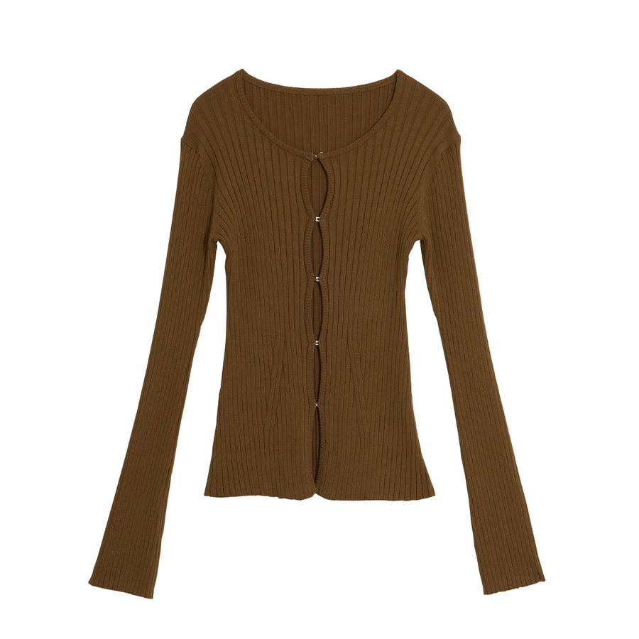 Knit Cardigan/One-Piece Set