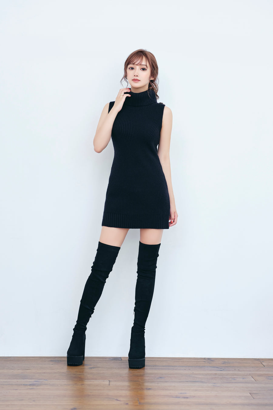 Sleeveless Knit Dress